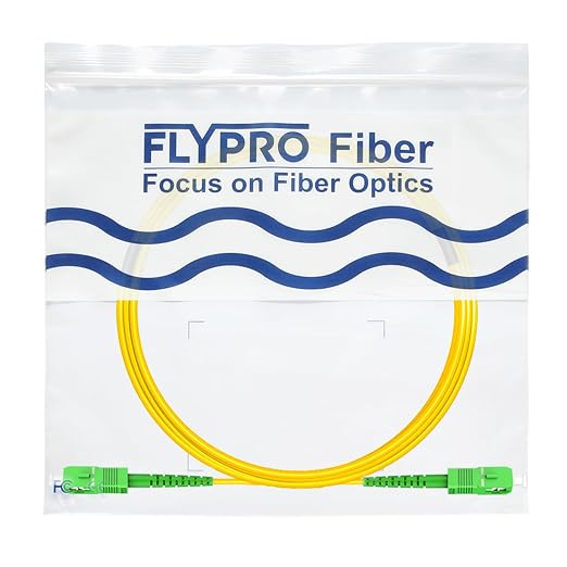 FLYPROFiber- 20m/66ft SC/APC to SC/APC Optic Fiber Cable, OS2 Single Mode Fiber - Image 7