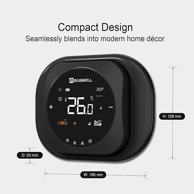 Smart WiFi Thermostat for Home, Programmable Thermostat - Image 8