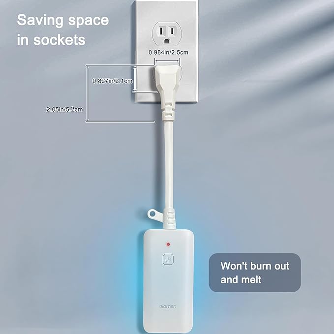 DIGITEN Wireless Thermostat Outlet Temperature Controlled Outlet - Image 5