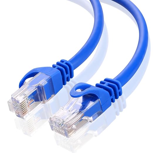 CAT 6 10 ft Ethernet Cable, Indoor High-Speed 10Gbps Snagless Long CAT6 10FT - Image 3