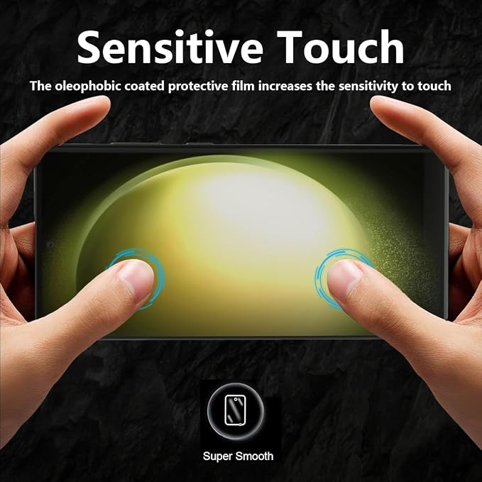 3+2 Pack Screen Protector for Samsung Galaxy S23 Ultra Flexible TPU Film - Image 7