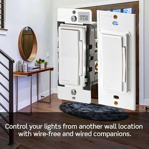 Leviton Decora Smart Motion Sensing Dimmer Switch, Wi-Fi 2nd Gen, Neutral Wire - Image 6