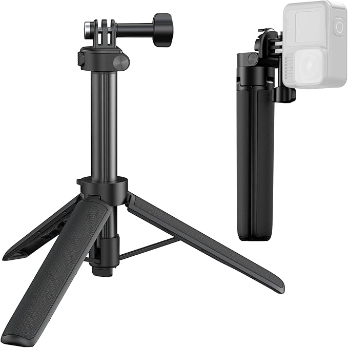SmallRig 2-in-1 Selfie Stick Tripod, 7.1-20.5in Extendable, Support Horizontal by SmallRig