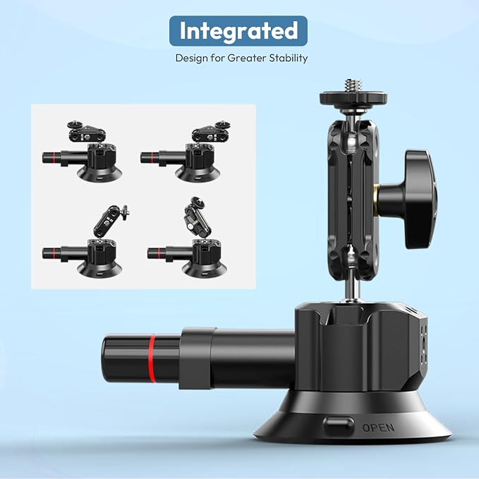Ulanzi SC-01 Heavy-Duty Suction Cup Mount - Image 8
