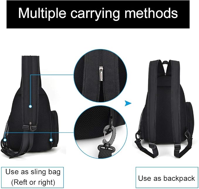 CADeN Camera Bag Sling Backpack, Camera Case Backpack - Image 4