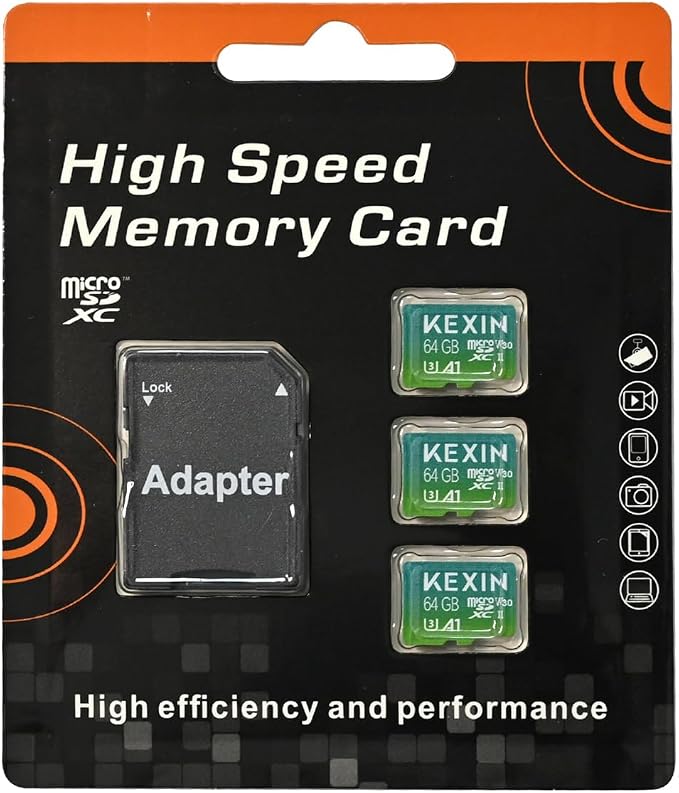 KEXIN 64GB Micro SD Card 3 Pack - Image 8