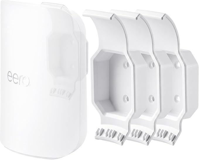 Wall Mount Holder for eero Pro 7 Router Mesh Wi-Fi System – No Messy Wires by Sootozy