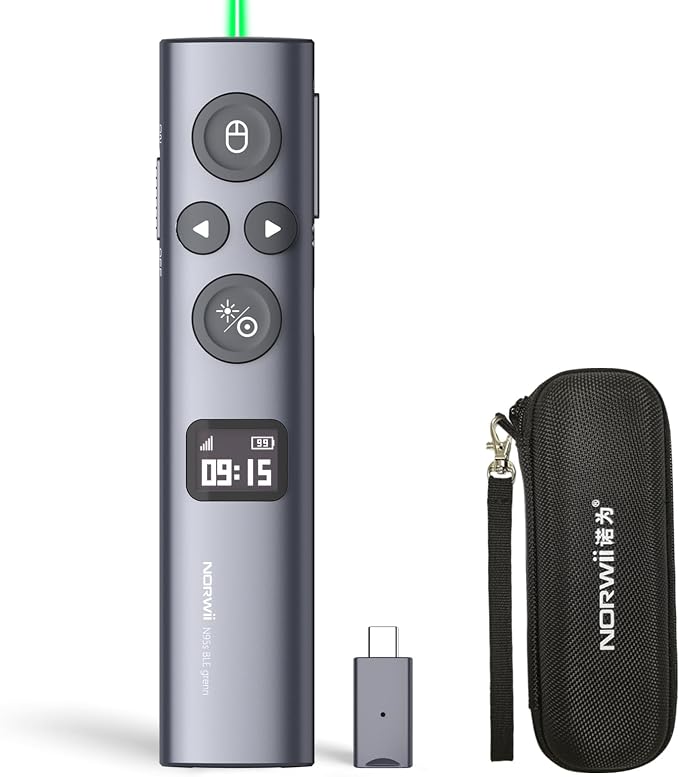 Norwii N95s BLE Presentation Clicker by Norwii