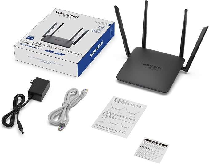 WAVLINK BE5100 WiFi 7 Router, 2026 Dual Band Gaming Router - Image 9