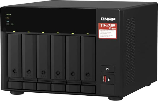 QNAP TS-673A-8G 6 Bay High-Performance NAS by QNAP