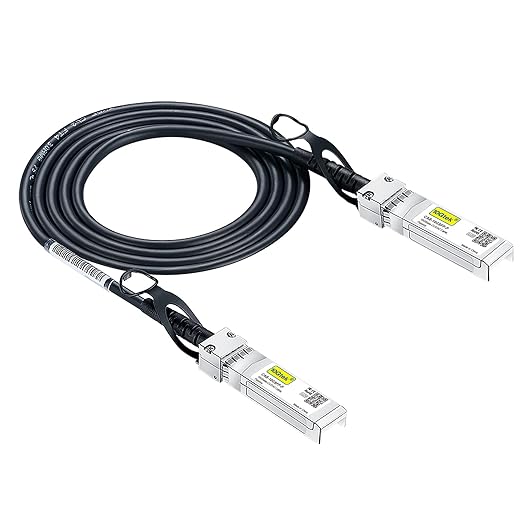 10Gtek 10G SFP+ DAC Twinax Cable, SFP+ to SFP+ Direct Attach Copper Passive by 10Gtek