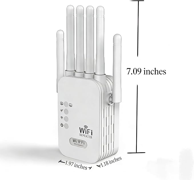 WiFi Extender - 2026 Upgraded Signal Intensifier, 1200Mbps WiFi Extender Signal - Image 3