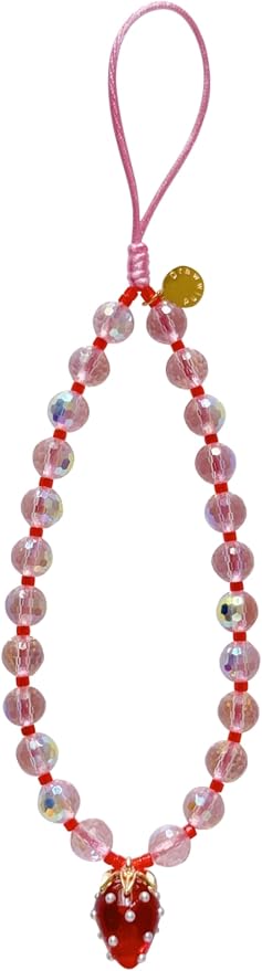 Drawwind Phone Charm Beaded Wristlet Strap Universal Cell Phone Lanyard Cute by Drawwind
