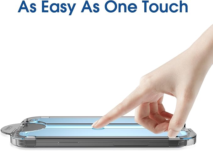 amFilm Auto-Alignment OneTouch for iPhone 16 Screen Protector + Camera Lens - Image 7