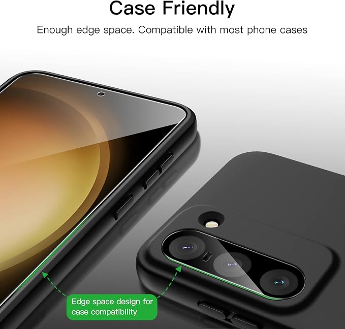JETech Screen Protector for Samsung Galaxy S23 5G 6.1-Inch - Image 7