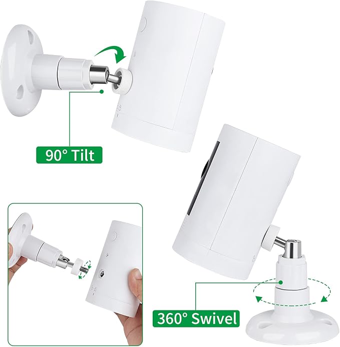 2Pack Adhesive Wall Mount for Ring Stick Up Cam & Ring Outdoor Cam Plus - Image 4