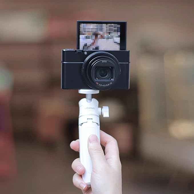 MT-08 White Mini Tripod for Camera, 1/4" Mount Universal Portable Camera Tripod - Image 6