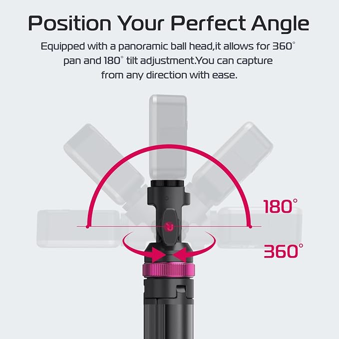 ULANZI MT-89 Extendable Tripod Aluminum, Camera Phone Tripod - Image 6