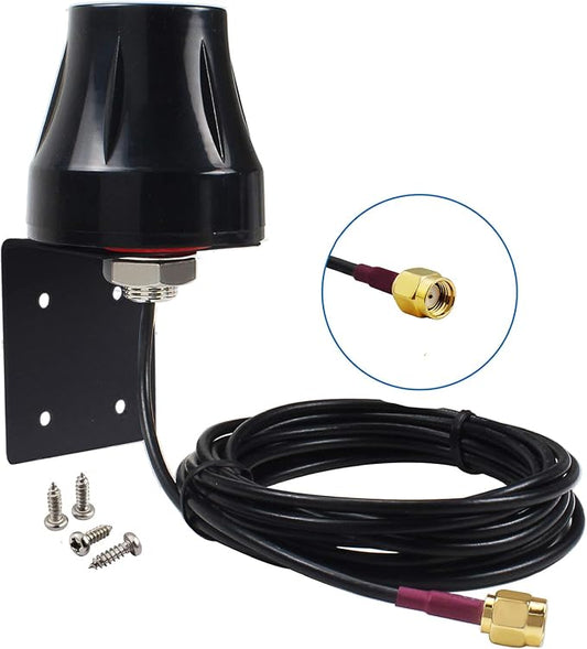 Waterproof Dual Band WiFi 2.4GHz 5GHz 5.8GHz Mini Omni-Directional 5dBi Wall by Eifagur-ConnectorTheWorld