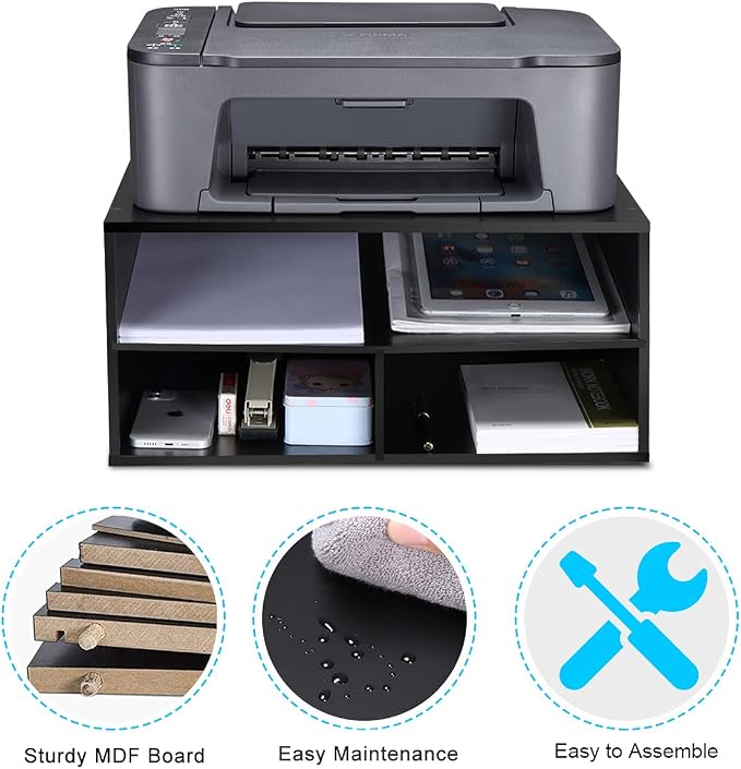 EMERIT Printer Stand for Desk - Image 4