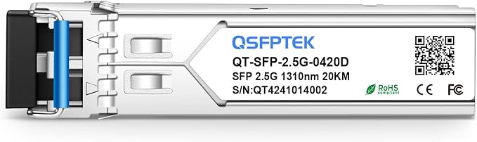 2.5Gbase-LX SFP Module, Gigabit Fiber Ethernet Transceiver, SFP 2.5G 1310nm 20KM - Image 2