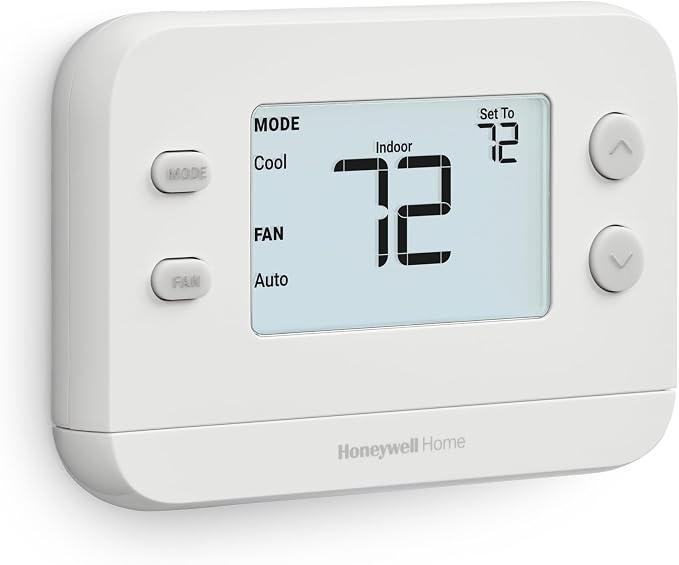 NEW! Honeywell Home Non-Programmable Thermostat, Single-Stage, 1 Heat/1 Cool - Image 2