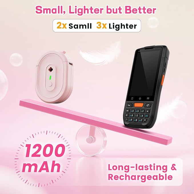 Label Maker Machine with Tape, Small Portable Bluetooth Label Printer, Handheld - Image 9