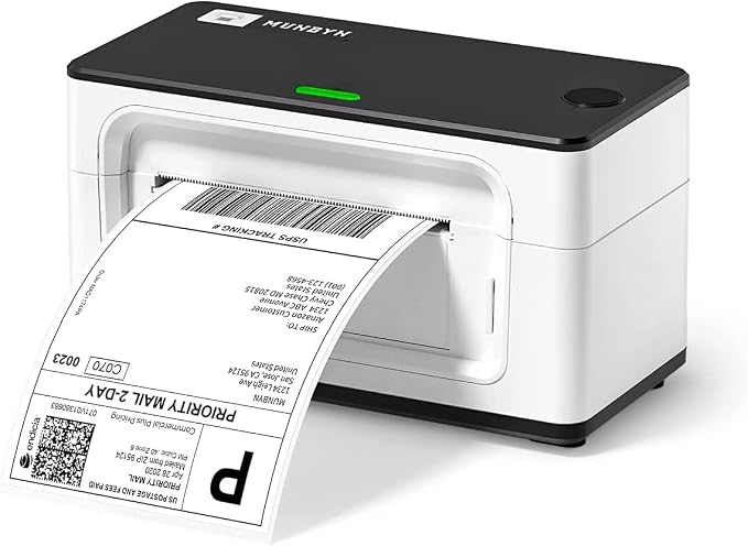 MUNBYN Shipping Label Printer RealWriter 941, 4x6 Thermal Label Printer by MUNBYN