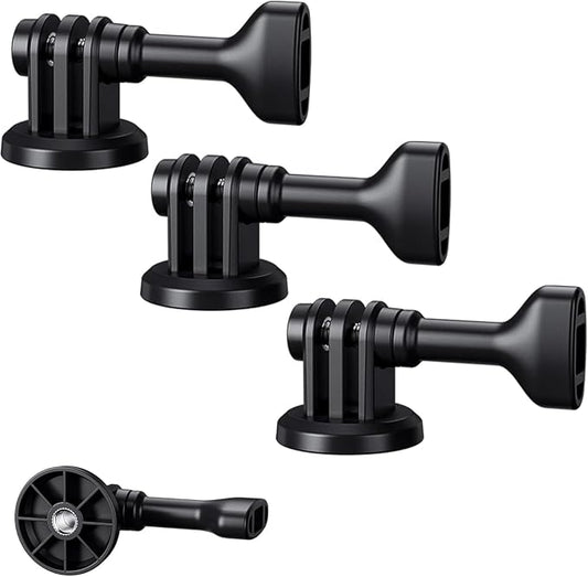 3-Pack Action Camera Tripod Adapter by JJC