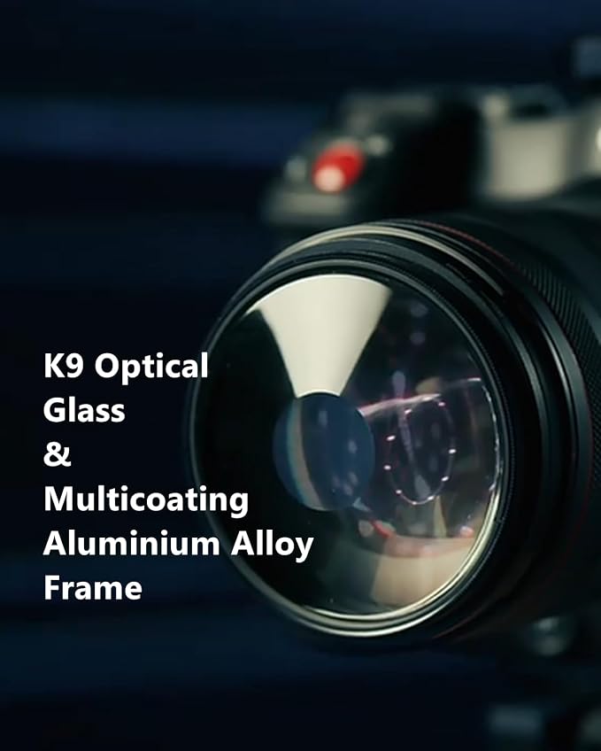 Camera Vortex Effect Filter, 77MM Prism Film Special Effects Glass Lens - Image 5