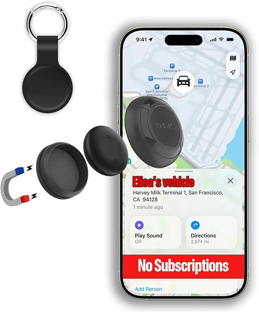Magnetic Hidden GPS Tracker for Vehicles – 365 Days Battery Life, No by FindMySeries