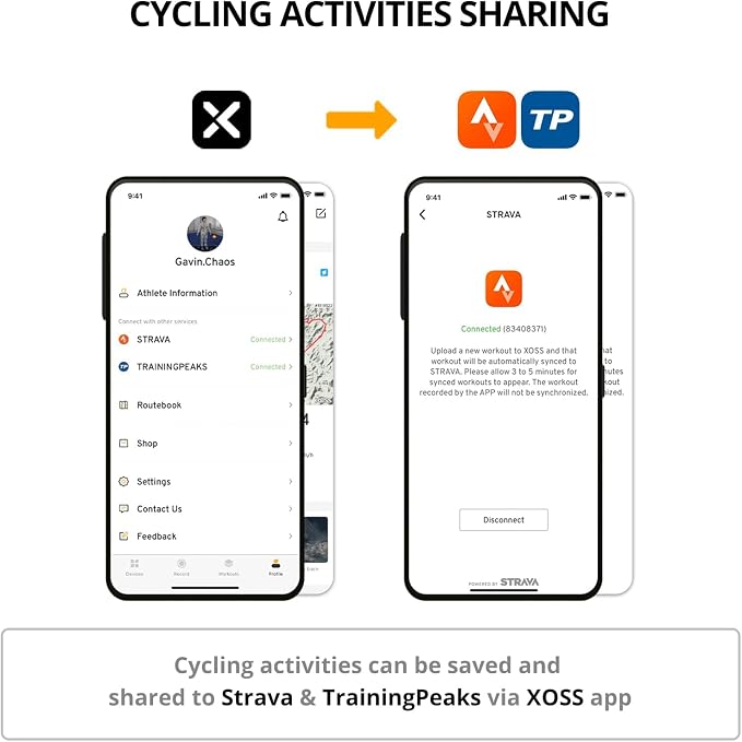 XOSS G+ GPS Bike Computer, Wireless Bicycle Speedometer Odometer - Image 4