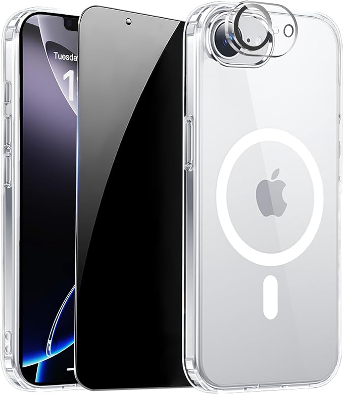 Clear for iPhone 17e Case & iPhone 16e Case by ZOZDOKG
