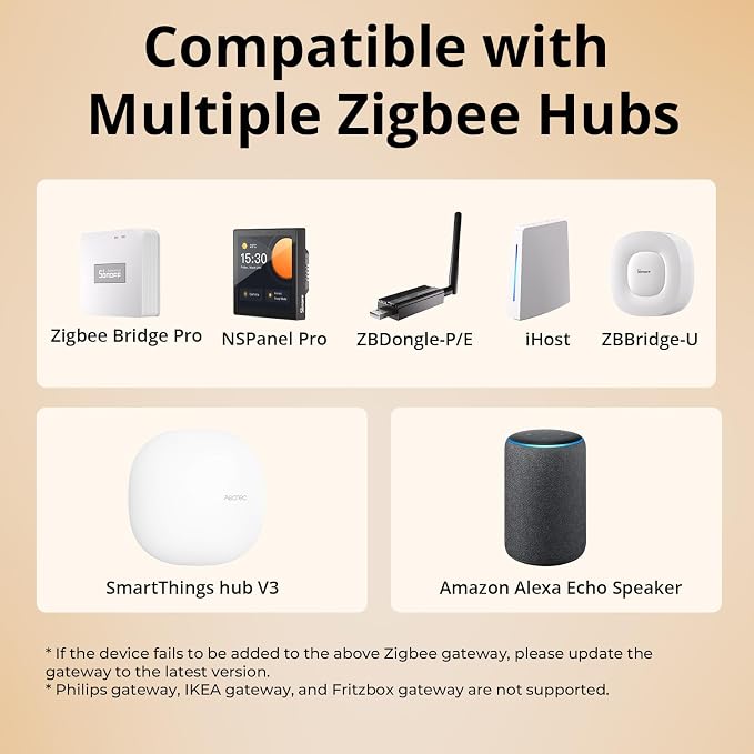 SONOFF Zigbee Smart Switch, No Neutral Conductor Required, Compatible - Image 9