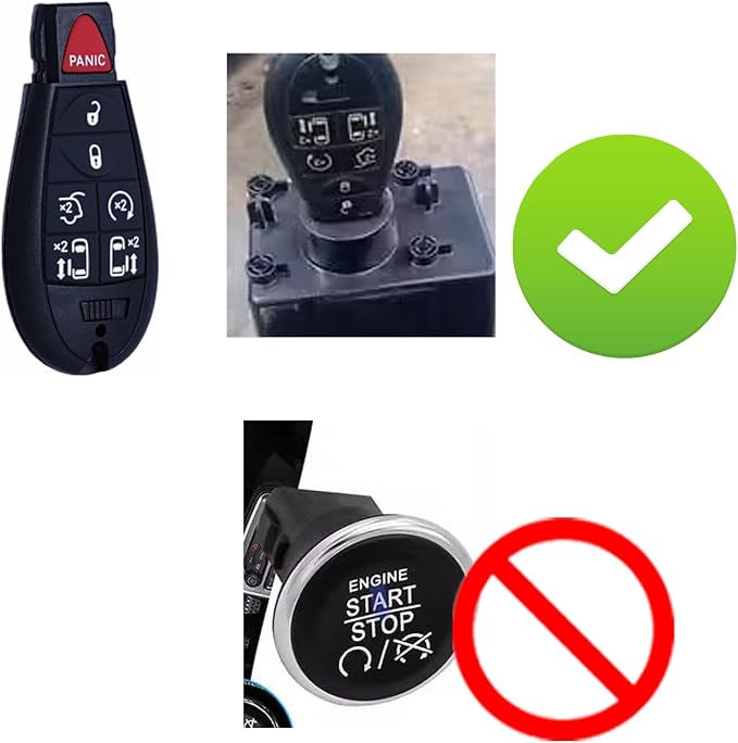 MechanMagic Key Fob Replacement Compatible - Image 8