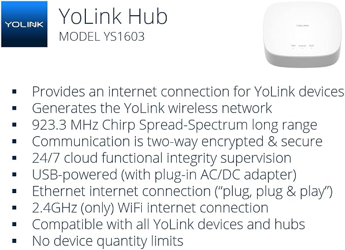 YoLink Smart Thermostat, Now Heat Pump Compatible, Android & iOS App, YoLink - Image 8