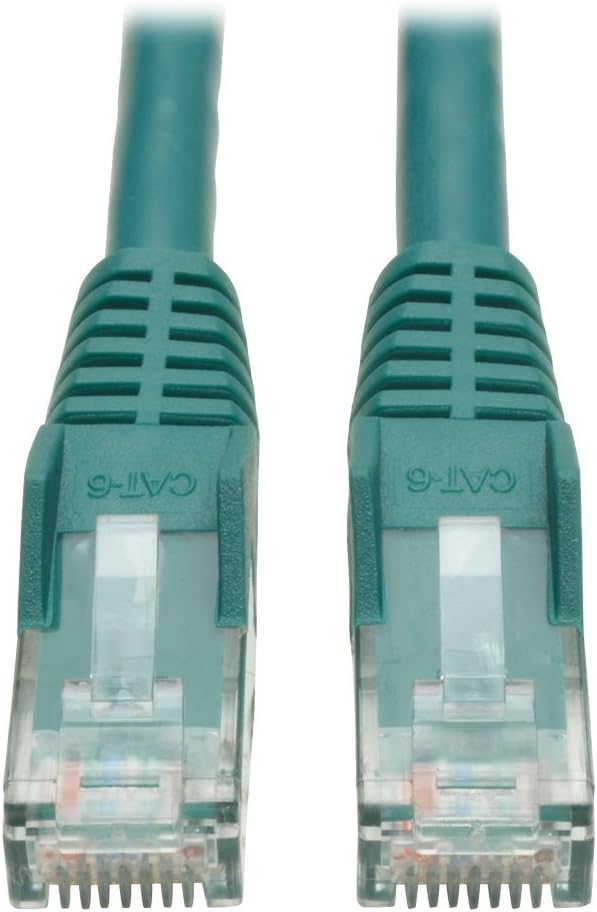 Tripp Lite Cat6 Gigabit Ethernet Snagless Molded Patch Cable 24 AWG 550MHz by TrippLite