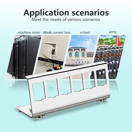 6-Port Metal DIN-Rail Mounting Module - Image 7