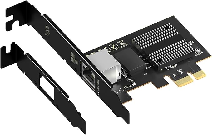 2.5Gb PCIe Network Card with Intel I226-V Chip, 2.5GBase-T Network Adapter NIC by XikeStor