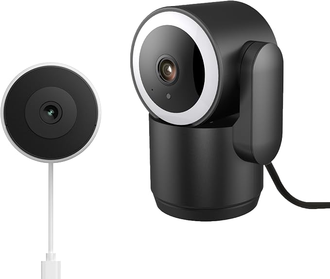 Luna 2K Indoor Cameras for Home Security and Window Camera, Smart AI by LUNAHOME