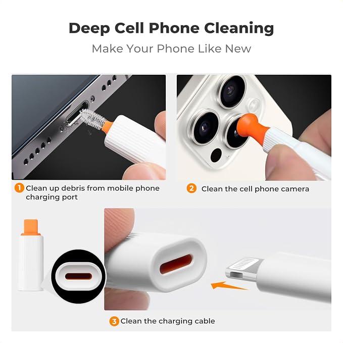 K&F Concept 25-in-1 Keyboard Cleaning Kit Laptop Cleaner - Image 3