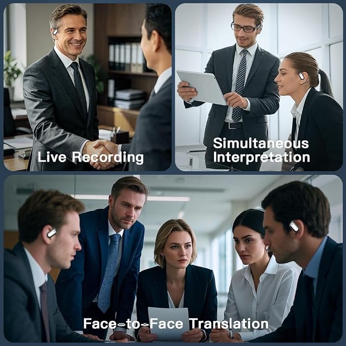 Hsility Translation Earbuds Real Time - Image 6