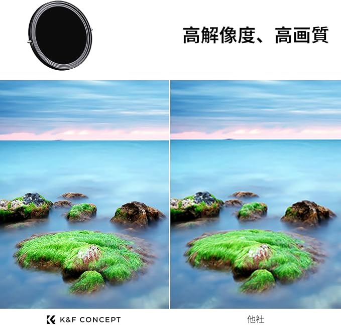 K&F CONCEPT 43mm Variable Fader ND2-ND32 ND Filter and CPL Circular Polarizing - Image 5