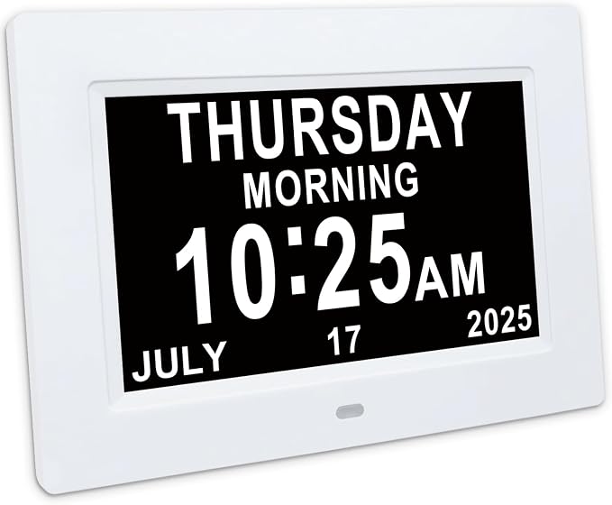 Digital Dementia Clock for Seniors by Golony