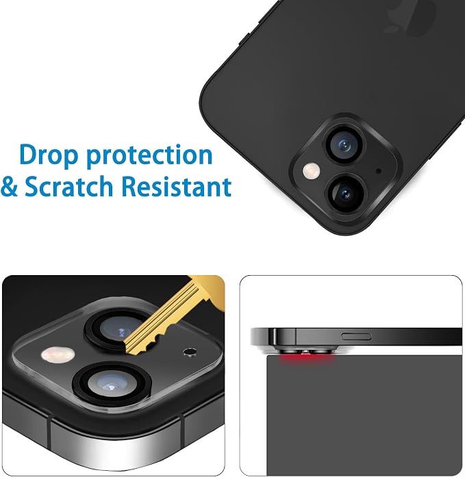 Dengduoduo 3 Pack Tempered Glass Camera Lens Protector - Image 4