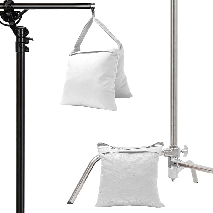 4 Packs White Sandbag Weight Bags - Image 7