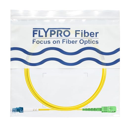 FLYPROFiber- 5m/16ft LC/UPC to SC/APC Fiber Optic Internet Cable, Single Mode - Image 7