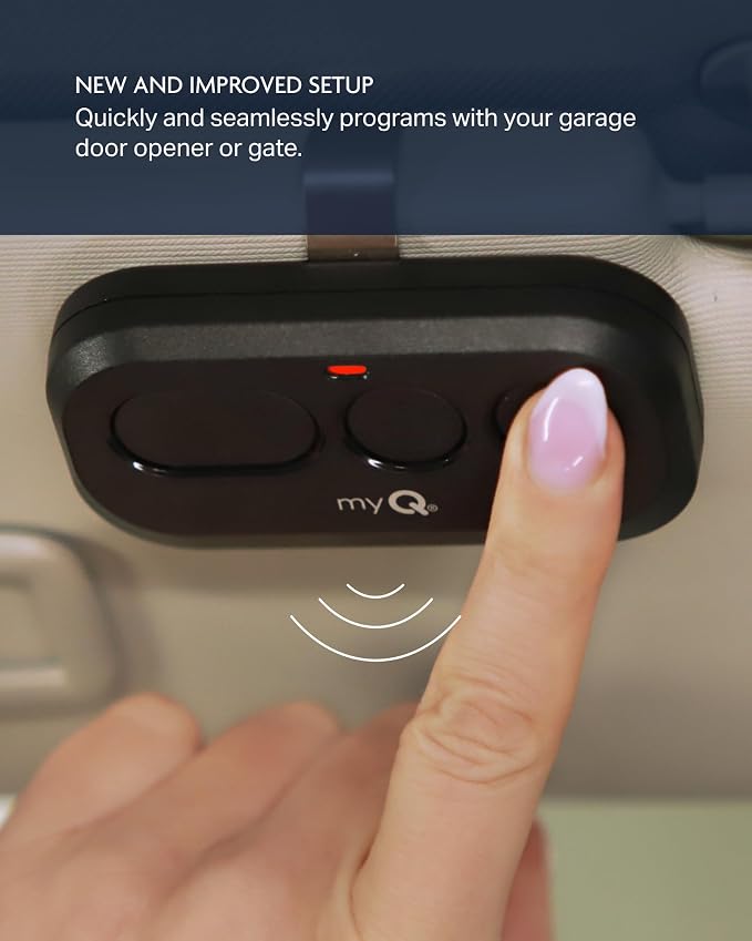 Chamberlain Genuine myQ 3‑Button Garage Door Opener Remote – Long Range - Image 5