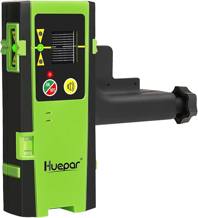 Huepar Laser Detector LR-6RG for Laser Level, Compatible by Huepar
