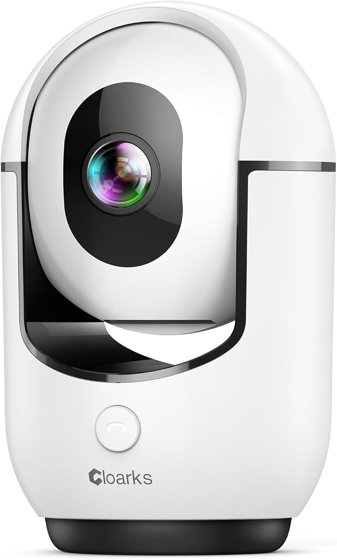 Cloarks 2K Pan/Tilt Security Camera, WiFi Indoor Cameras by Cloarks